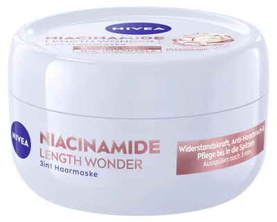 Zdjęcie produktu dla NIVEA 9005800392790, 200 ml, Kobiety, Włosy zniszczone, Włosy suche, Wszystkie kolory, Naprawa, Świecący, Wzmacniający, Słoik