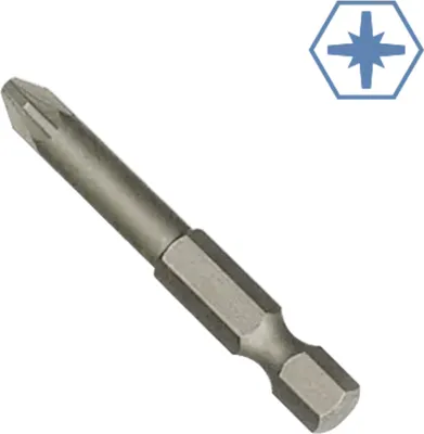 Obrázok produktu pre PZ3 Bit 75mm S2 oceľ - Priemyselný skrutkovací bit