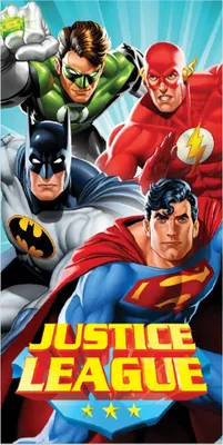 Obrázek produktu pro Justice League - Plážový ručník - Tým