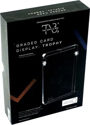 Zdjęcie produktu dla Pudełko akrylowe – stojak na karty kolekcjonerskie (trofeum)