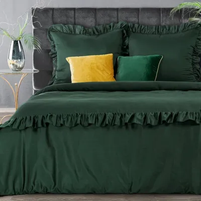 Produktbild von Eurofirany Bettwäschegarnitur Bettwäsche Satin  REINA23E 160x200 cm 3 TLG SET: mit 2 Kissenbezüge 70x80 cm ZIE