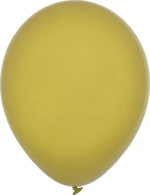 Produktbild von Decomex-Ballons in Pastell-Senfgelb, 25 Stück – Godan