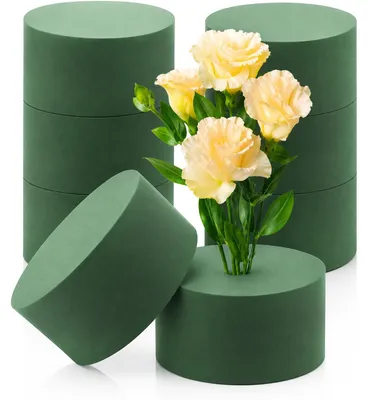 Steckschaum für Blumen, 8 Stück, 4 cm, floral