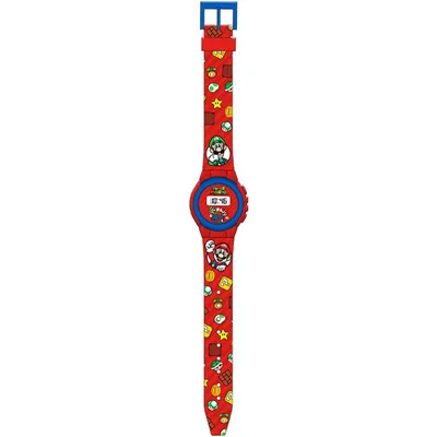 Obrázek produktu pro Super Mario - digitální náramkové hodinky LED