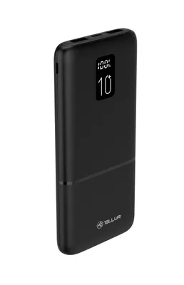 Obrázek produktu pro Tellur TLL158341, 10000 mAh, Lithium-polymerová (LiPo), Power Delivery, Quick Charge 3.0, SuperCharge, 3,7 V, 22,5 W, Černá