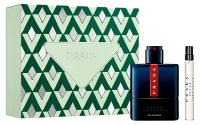 Immagine prodotto di Prada Luna Rossa Ocean, set regalo da uomo: Eau de Parfum 100 ml + Eau de Parfum 10 ml