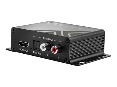Obrázok produktu pre Lindy 18G - HDMI-Audiosignal-Extractor - Schwarz
