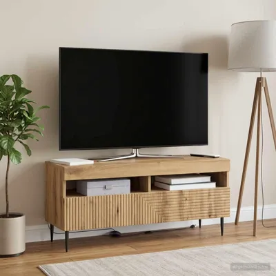 Produktbild von Möbel LED-TV-Schrank Artisan-Eiche Holzwerkstoff - TV-Schränke &23436