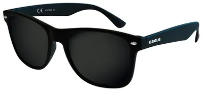 Image de Lunettes de soleil unie Eagle WAVE Noir