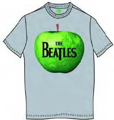 Produktbild von The Beatles Apple Logo Grey XL T-Shirt