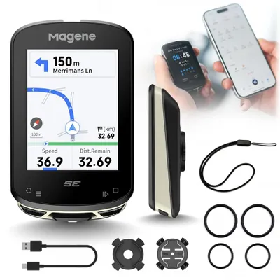 Zdjęcie produktu dla Licznik komputer rowerowy GPS Wifi Bluetooth 5.0 ANT+ MAGENE C506 SE