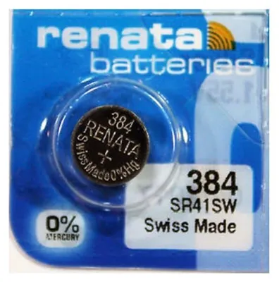 Image de Renata 384 SR736SW Batterie Chronographe Coin 1 55V