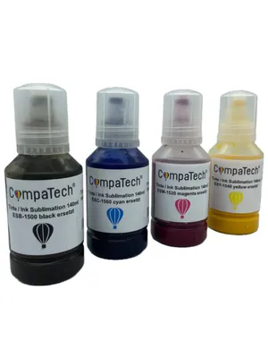 Produktbild von CompaTech Tinte / Ink Sublimation 140ml Multipack (4) ersetzt Epson T49N100, T49N200, T49N300, T49N400