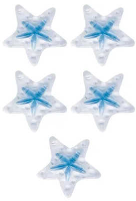 Obrázok produktu pre Spirella 7610583070807, Protišmykové podložky do vane, Deti, Modrá, PVC, 130 mm, 130 mm
