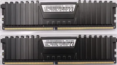 Produktbild von DDR4  16GB PC 3200 CL16 CORSAIR KIT (2x8GB)  VENGEANCE LPX B retail
