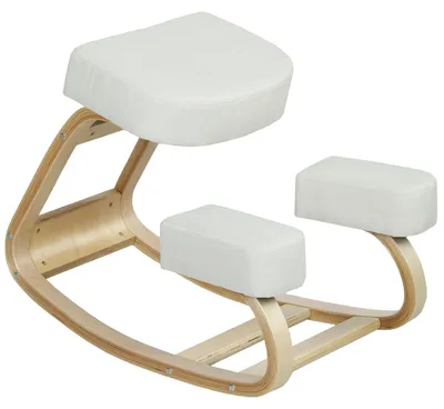 Obrázek produktu pro Vinsetto – stolička s opěrkou pro kolena, ergonomická stolička, čalouněná stolička, nosnost 120 kg