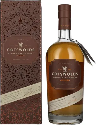 Produktbild von Cotswolds RESERVE Single Malt Whisky 50% Vol. 0,7l in Geschenkbox