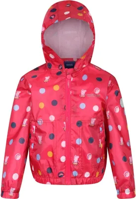 Immagine prodotto di Regatta - Giacca impermeabile con cappuccio per bambini RG6273 (92) (Rosa)