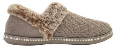 Produktbild von Skechers Cozy Campfire 167684/TPE Girls Night In Hausschuhe, Damen, Textil,Beige - Haus - hüttenschuhe Kinder Hausschuhe, Braun