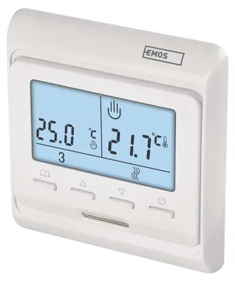 Fußbodenheizung-Thermostat P5601UF, programmierbar, verkabelt