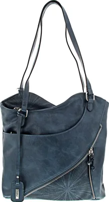 Produktbild von Rieker Damen Henkeltasche Rucksack Schultertasche H1025, Farbe:Blau