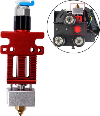 Produktbild von Súprava hotend CR-6 SE, celokovová konštrukcia, kompatibilná s 3D tlačiarňami Creality série CR6 SE/Ender-3, s izolačnou silikónovou ponožkou pre 3D tlačiarne Príslušenstvo pre 3D tlačiarne