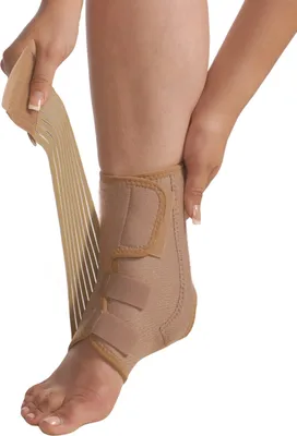 Immagine prodotto di Bendaggio caviglia piede calzino compressione fissaggio imbottitura aeroprene 7026 beige S