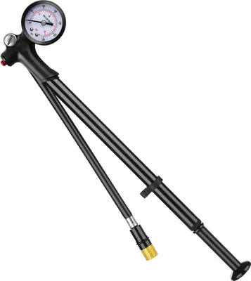 Produktbild von Hochdruck Fahrradpumpe 300 PSI, Mini Gabeldämpferpumpe, für MTB, Fahrräder, Rollstühle, Schrader/Presta, 360°