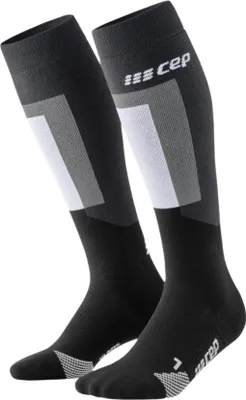 Obrázok produktu pre CEP termo ponožky, lyžiarske, vysoké BLACK/GREY BLACK/GREY II