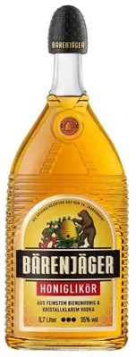 Obrázek produktu pro Bärenjäger medový likér s včelím medem a křišťálově čistou vodkou 700ml