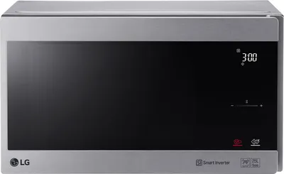 Produktbild von LG MS2595CIS - Arbeitsfläche - Solo-Mikrowelle - 25 l - 1000 W - Berührung - Silber - Edelstahl
