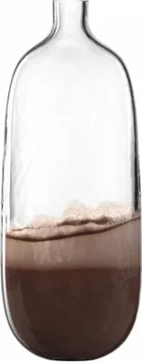 Produktbild von Leonardo Vase 50 braun/klar Casolare