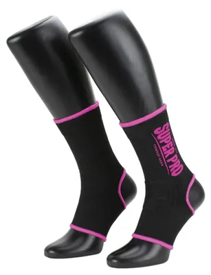 Produktbild von Super Pro Knöchelschoner(Pink/Schwarz,S)