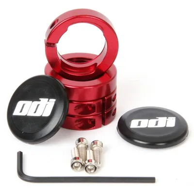 Produktbild von ODI Lock Jaws Klemmringe für Lock-On System Farbe rot