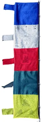Imagen del producto de Bandera de oración tibetana - Multicolor