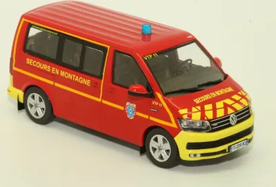 Produktbild von VOLKSWAGEN T6 Pompier SDIS Ajaccio Limitiert auf 504 Ex., ODE085, Maßstab1/43, ODEON