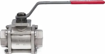 Image de Valpres Ind-Kugelh.voDG 1.4 408 BR71 1/2" PN64 3-tlg.TA-Luft Atex Dampf + 160C Inneng., 1 pièce.