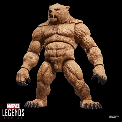Zdjęcie produktu dla Figurka Marvel Legends Marvel's Grizzly, Spider-Man, 15 cm