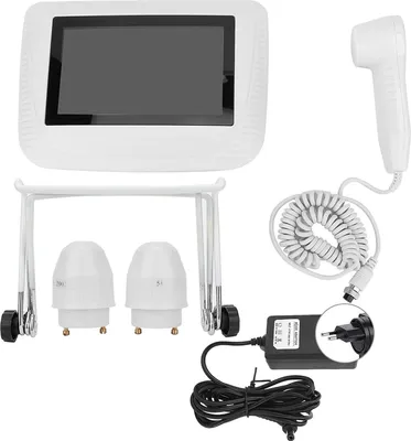 Produktbild von 5-Zoll-wiederaufladbarer Kopfhaut-Haarfollikel-Öl-Feuchtigkeitsvergrößerungsdetektor-Analysator Hautpigmenttester 100-240 V