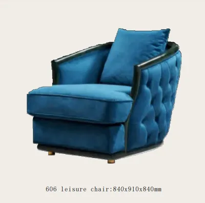 Produktbild von Design Sessel Textil Luxus Fernseh Couch 1 Sitzer Sofa Relax Lounge Club Polster