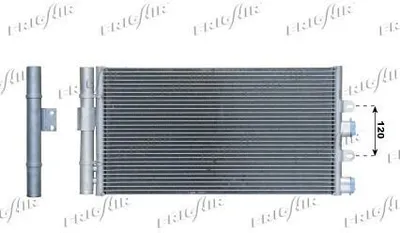 Produktbild von FRIGAIR 0804.2063 Kondensator Klimaanlage Klimakondensator für FIAT PUNTO (188)