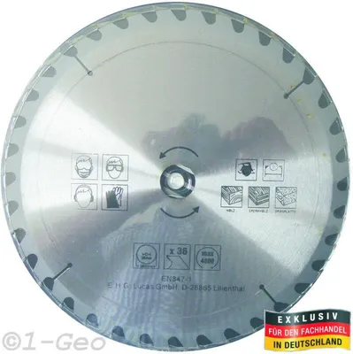 Produktbild von Kreissägeblatt 300 mm, 36 Zähne Holzsägeblatt