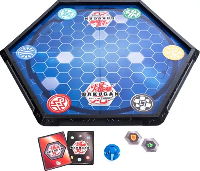 Produktbild von Bakugan Battle Arena, umrandetes Spielfeld mit exklusivem Pyrus Phaedrus, 6 Jahr(e)