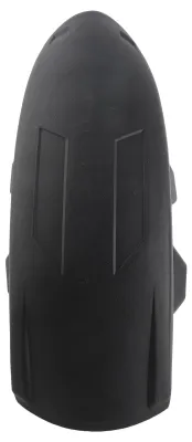 Image de Garde-boue arrière ABS métallique noir pour moto, universel pour roues de 12 à 18 pouces