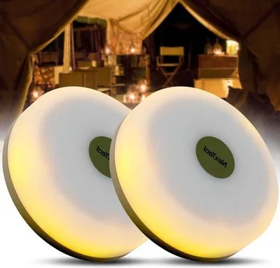 Produktbild von Warmweisse Zeltbeleuchtung 10m Camping Set