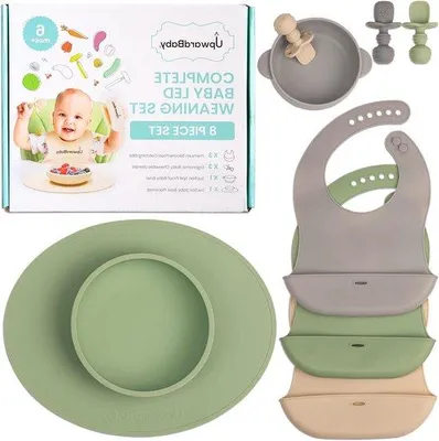 Obrázek produktu pro Silikonová lžička a dudlík pro děti ve věku 6–12 měsíců