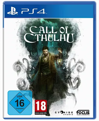Produktbild von Focus Entertainment Call of Cthulhu : Le Jeu Vidéo Officiel, PlayStation 4, M (Reif), Physische Medien