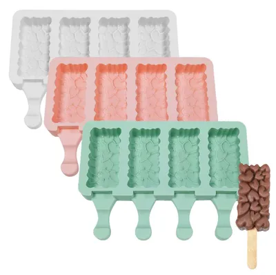 Produktbild von Eisform aus Silikon, BPA-frei, wiederverwendbare Eisform in Lebensmittelqualität für Kinder