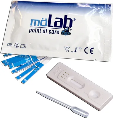 Produktbild von möLab hCG Schnelltest 10 Testkassetten