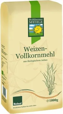 Produktbild von Bohlsener Mühle Weizenvollkornmehl -- 1kg